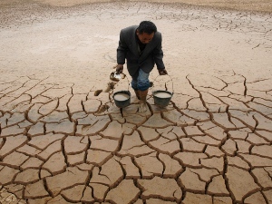 В Китае из-за засухи не хватает питьевой воды.