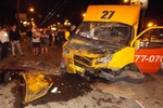 Страшная авария в Твери: маршрутка №27 врезалась в пожарный кортеж