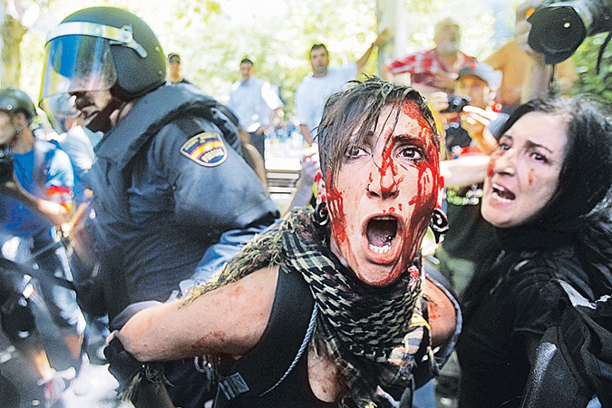 В Испании расстреляли демонстрацию 