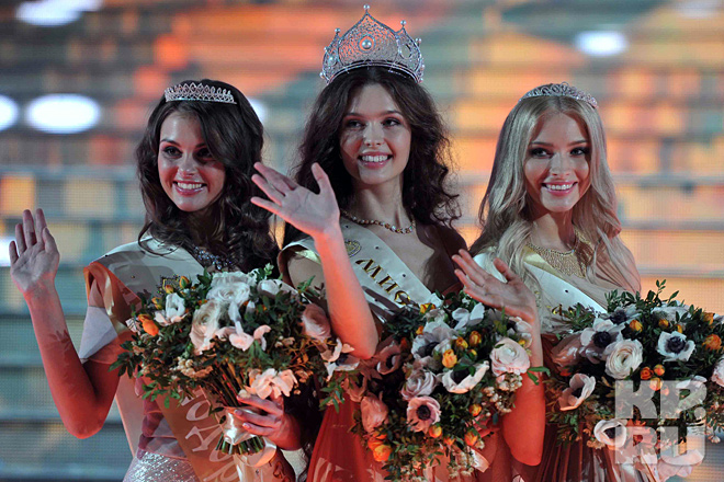 В Москве выбрали самую красивую девушку 2012 года