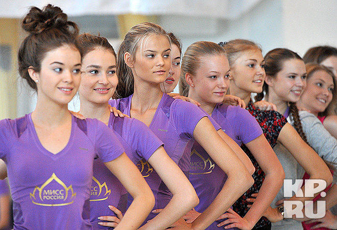 Участницы конкурса 'Мисс Россия' готовятся к субботнему финалу