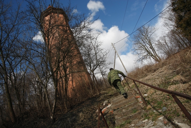 Немецкая водонапорная башня до конца прошлого года была действующей.