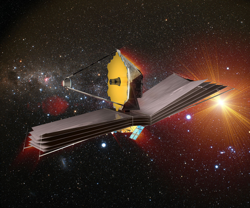 Новый орбитальный телескоп James Webb Space Telescope, который позволит увидеть искусственное освещение на других планетах