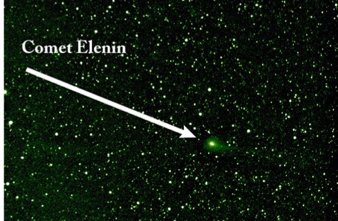 На самом деле, комета Еленина - просто красивое космическое тело.