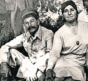 Сталин и Надежда Аллилуева.