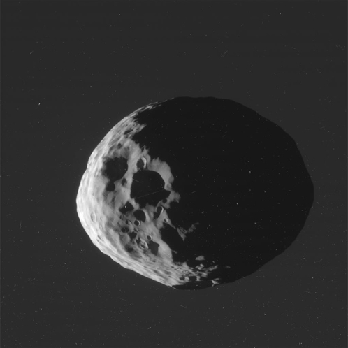 Спутник Сатурна Янус, снимок 27 марта 2012 года