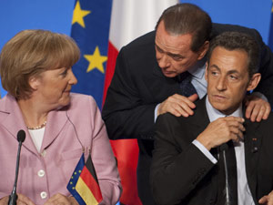 Американцы считают Ангелу Меркель «правителем без творческой жилки», Сильвио Берлускони - «сексуально озабоченным», а Николя Саркози - «голым королем».