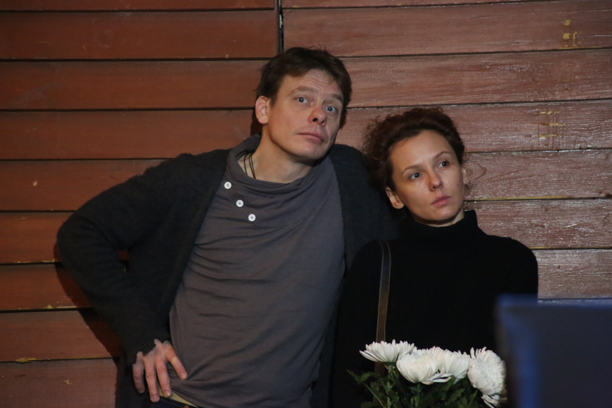Екатерина Масловская и Павел Майков
