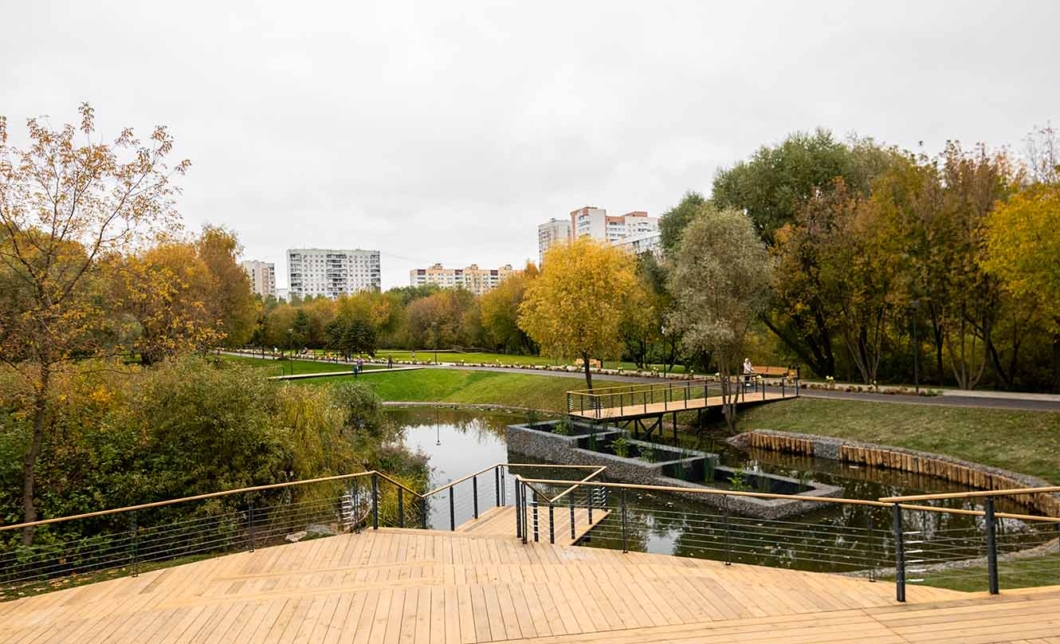 Парк яуза в медведково фото