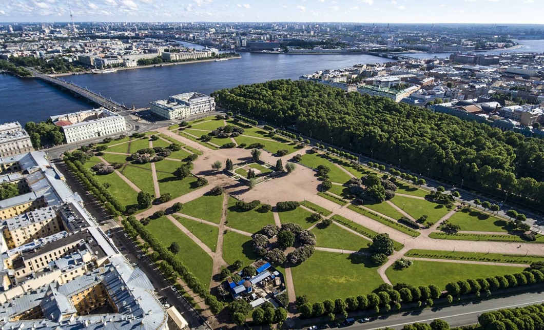 Марсово поле в санкт петербурге фото летом