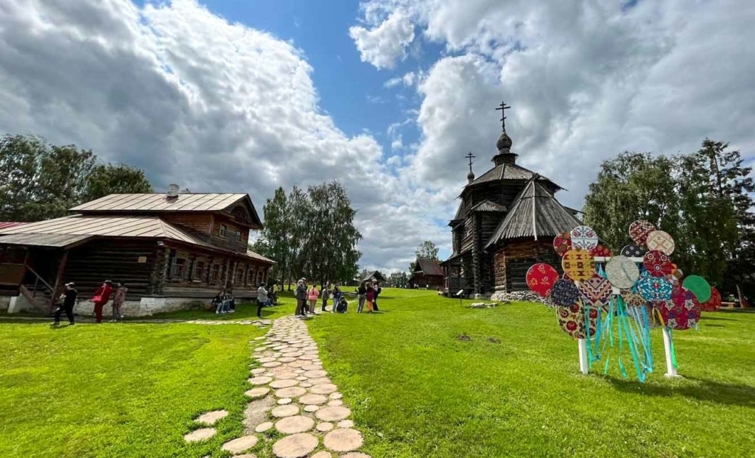 Узей деревянного зодчества в Суздале