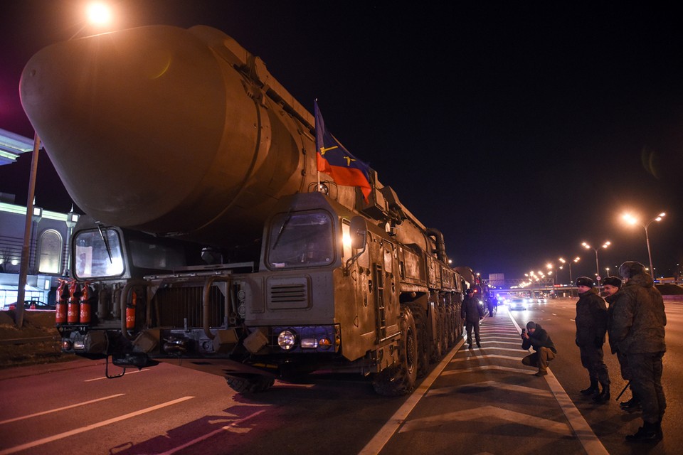 Стратегические ракетчики приступили к подготовке парада на Красной площади