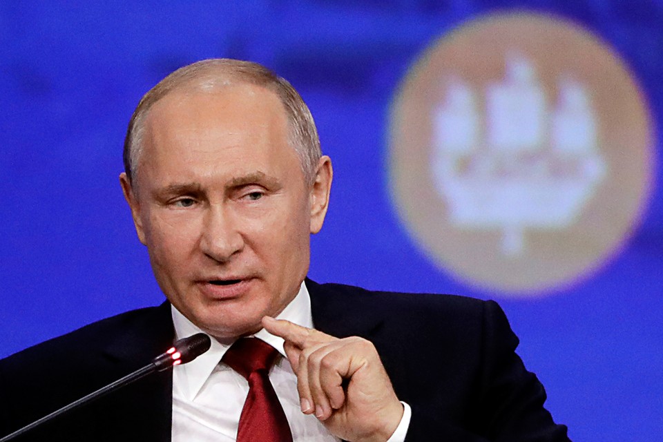 Выступление Владимира Путина на ПМЭФ 17 июня 2022 года: прямая онлайн-трансляция