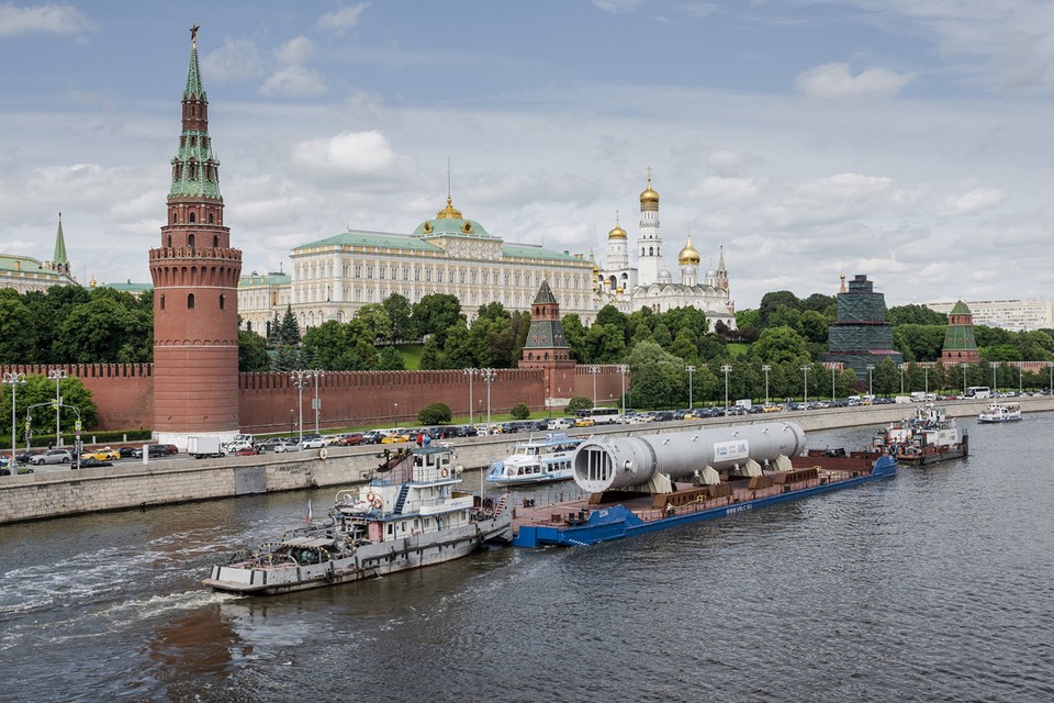 Доставка колонны для Московского НПЗ попала в Книгу рекордов России