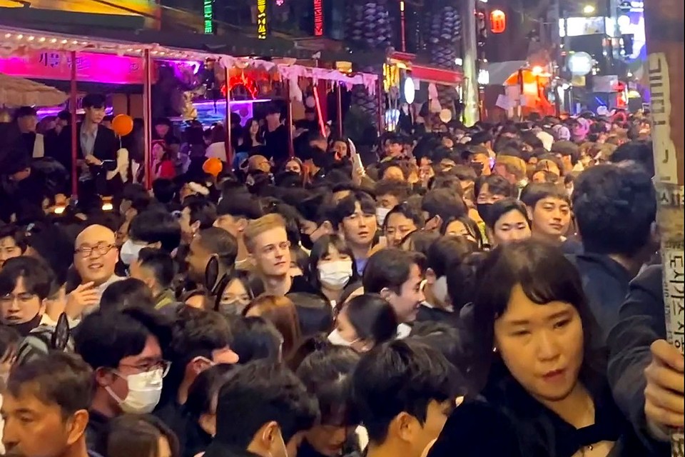 Празднование Хэллоуина закончилось в Сеуле страшной трагедией